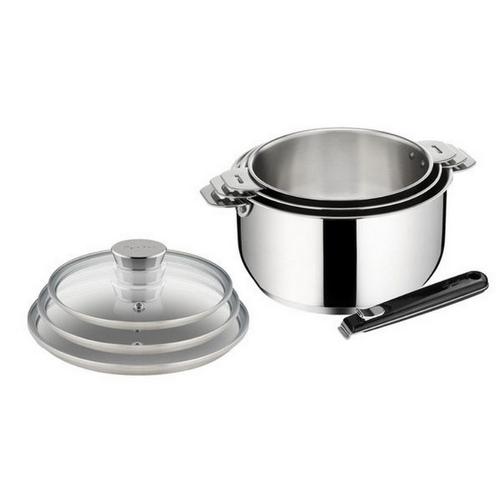 Lagostina - Série De 3 Casseroles Inox 16/18/20cm - 138600007