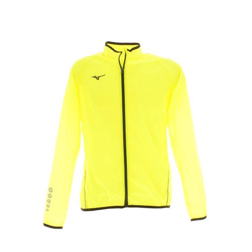 Vestes Blousons Coupe Pluie Mizuno Authentic Rain Jacket Jaune Fluorescent