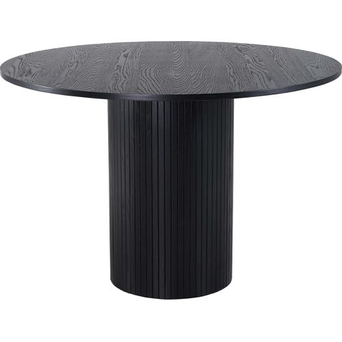 Table Ronde En Mdf Bianca 110 Cm