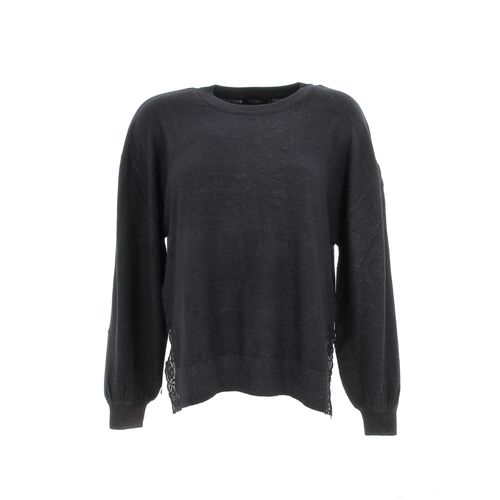 Pull Fin Tiffosi Gamba Noir Pull L Noir