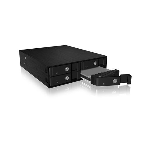 Icy Box Ib-2240ssk 13,3 Cm (5.25") Plateau De Stockage De Disques Noi