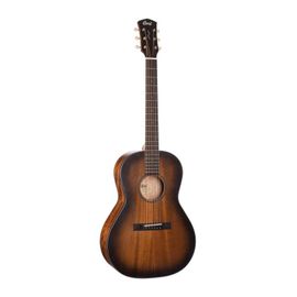 Cort Core-Pe - Guitare Électro-Acoustique Parlor - Noir Dégradé Pores Ouverts (+ Soft Case)