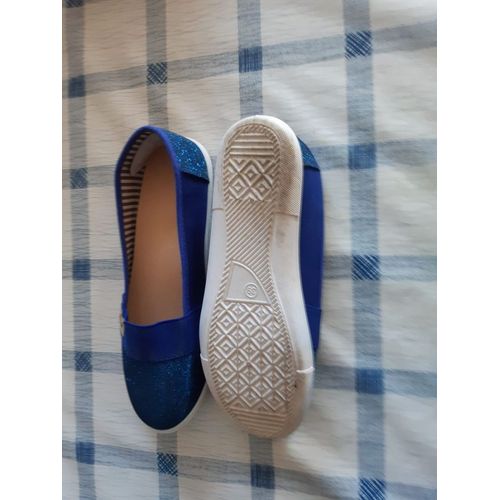 Ballerines Pailletées Bleues - 39