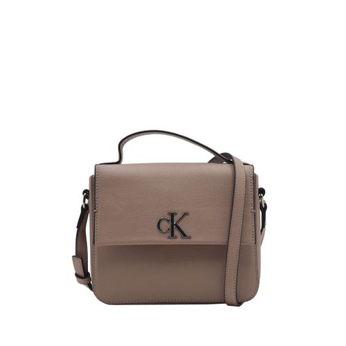 Calvin Klein Hand Bag with Powder Pink Shoulder Strap K60K610330-TQU