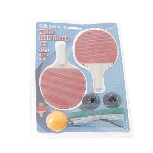 Raquette Tennis De Table Get And Go Mini Ping Pong Rouge