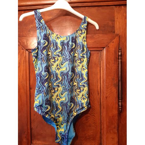 Maillot De Bain Vert/Bleu/Jaune