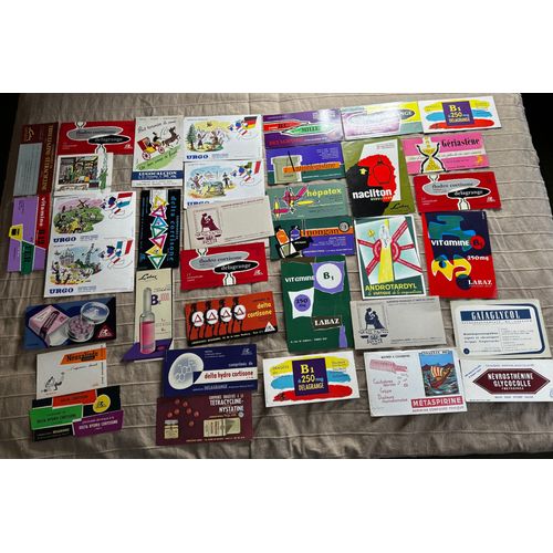 Buvards Et Cartes Publicitaires Anciens Pharmaceutiques