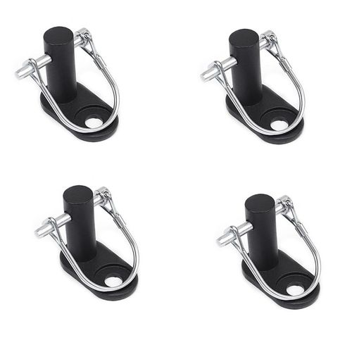Attelage De Remorque De Vélo, 4 Pièces, Coupleur D'attelage De Remorque De Vélo Avec Dégagement Rapide, Compatible Avec Remorque Pour Enfant Et Poussette Pour Animaux Domestiques