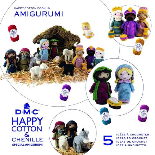 Livre Dmc Numéro 16 Happy Cotton Nativité