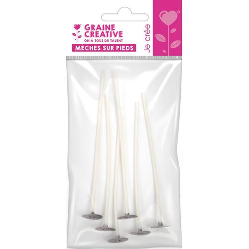 Mèches Bougies 15cm 6 Pièces