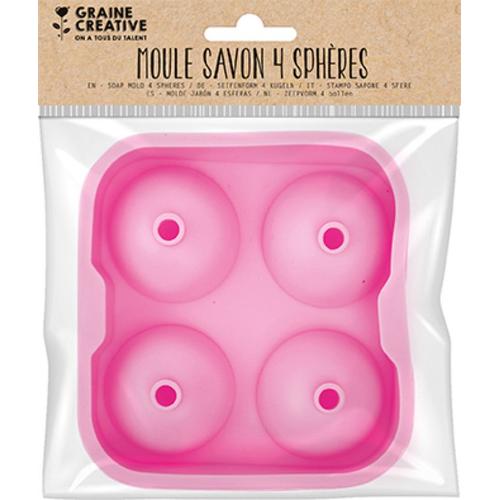 Moule Savon 4 Sphères