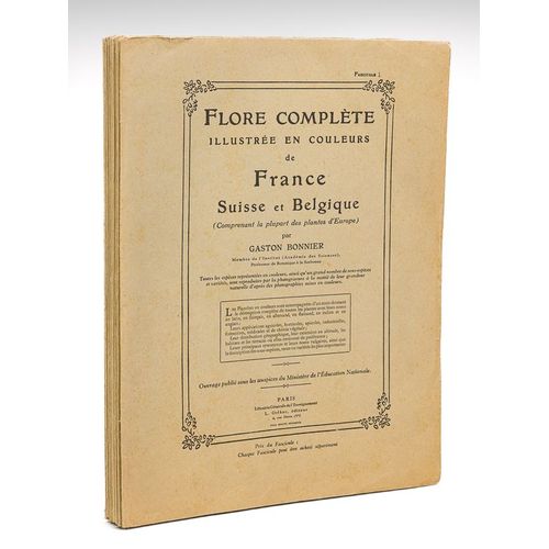 Flore Complète Illustrée En Couleurs De France, Suisse Et Belgique (Tome Premier Complet En 10 Fascicules)