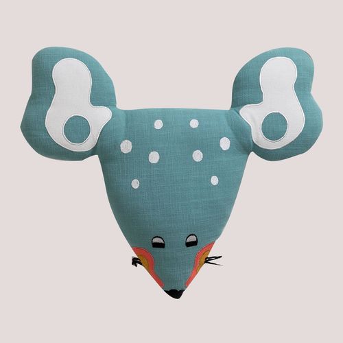 Coussin En Coton Skiper Kids Souris