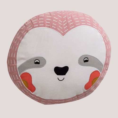 Coussin En Coton Skiper Kids Ours Paresseux