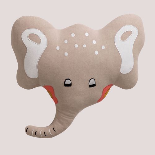 Coussin En Coton Skiper Kids Eléphant