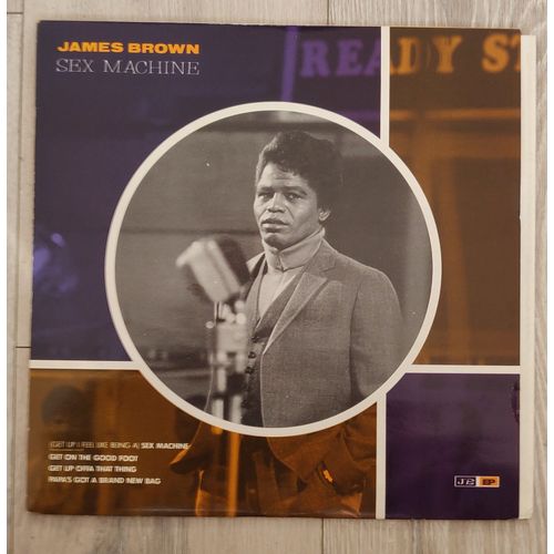 James Brown - Sex Machine - Maxi 45 Tours Ep 4 Titres. Uk 1985. Funk.