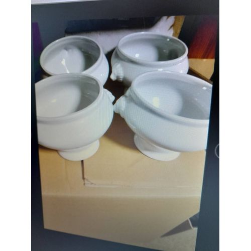 Lot De 4 Mini Soupière 