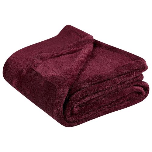 Couverture Namdu 125 X 150 Cm Rouge Bordeaux