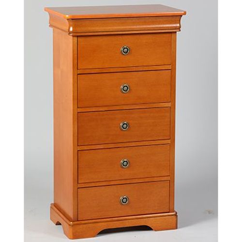 Chiffonnier 5 Tiroirs Style Louis Philippe