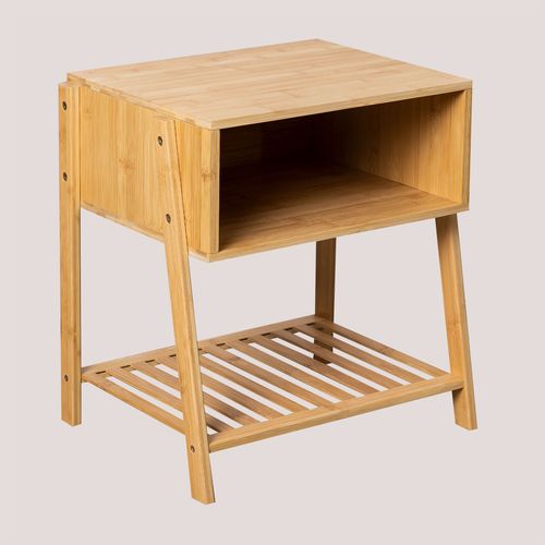 Table De Chevet En Bambou Natela Bambou
