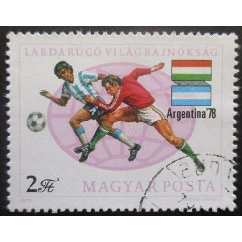 Hongrie N°2602 Coupe Du Monde De Football Argentine 1978 Oblitéré