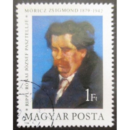 Hongrie N°2662 Romancier Zsigmond Moricz Oblitéré