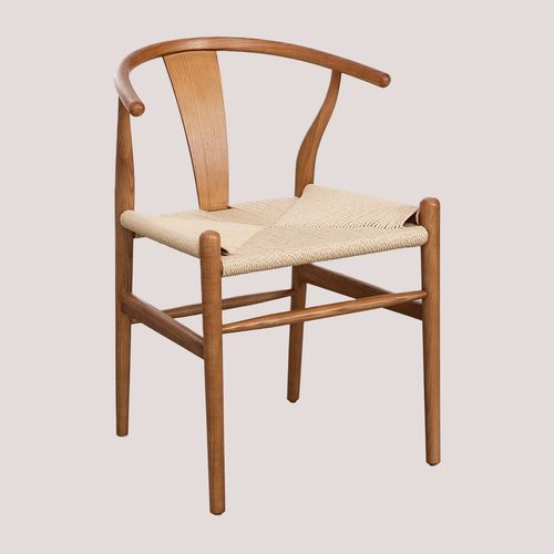 Chaise De Salle À Manger Uish Edition Marron Cendré
