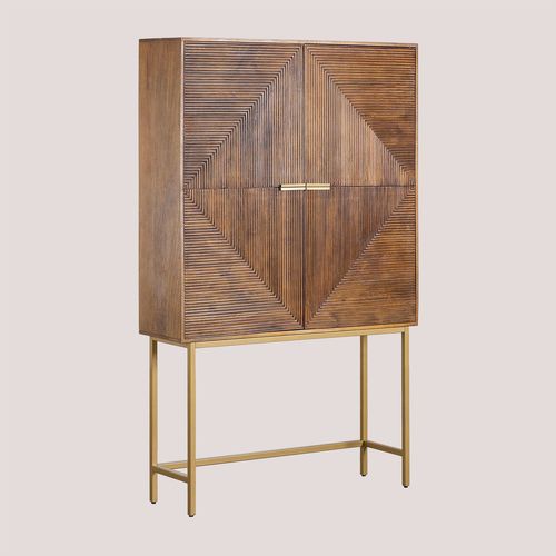 Buffet Haut En Bois De Manguier Baty Bois De Mangue