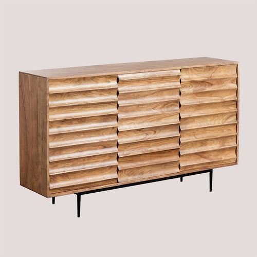 Buffet En Bois D'acacia Petter Brun Acacia