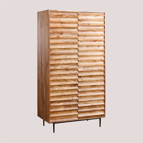 Armoire En Bois D'acacia Petter Brun Acacia