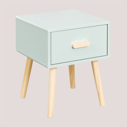 Table De Chevet En Mdf Tom Kids Céladon