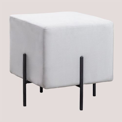 Tabouret Bas En Velours Sam