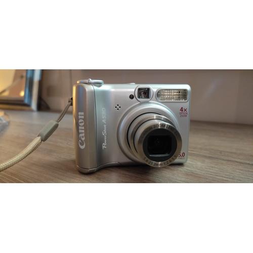 Appareil photo Compact Canon PowerShot A530  appareil photo num?rique - compact - 5.0 MP - 4x zoom optique