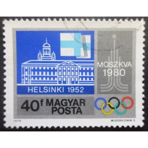 Hongrie N°2675 Jeux Olympiques De Moscou 1980 Oblitéré