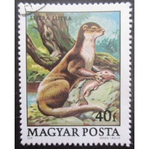 Hongrie N°2690 Loutre Oblitéré