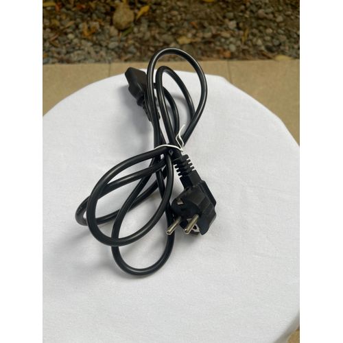Cable alimentation 3 pin pour PC, imprimante.