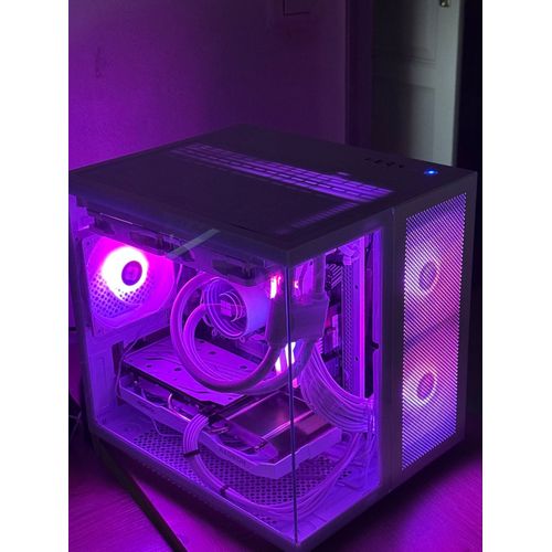 Pc Gamer AMD Ryzen 5 5500 - Ram 16 Go - SSD 512 Go (blanc)