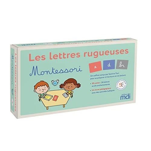 Les Lettres Rugueuses Montessori
