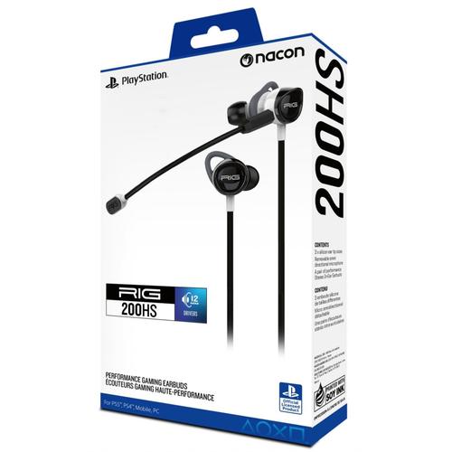 Official Playsation Rig 200 Hs Earbuds White (ps5/ps4)