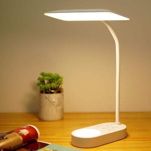 Lampe de bureau sans fil rechargeable USB 40 LED, lumière tactile