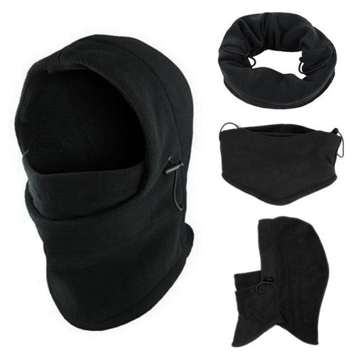 Cagoule Polaire Thermique Pour Hommes, Chapeau, Écharpe De Randonnée, Capuche Coupe-Vent Chaud, Bonnet D'hiver, Masque Facial
