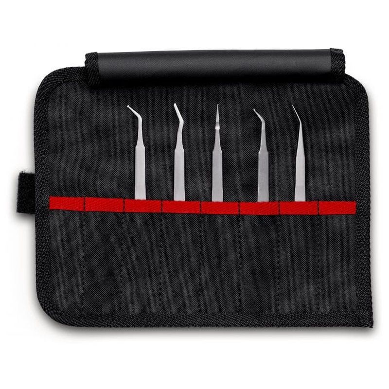 Set de 5 pinces brucelle de précision Knipex SMD