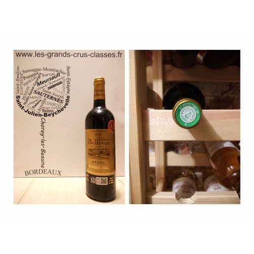 Château Bellevue 2015 - Médoc - Cru Bourgeois - 1 X 75 Cl - Rouge