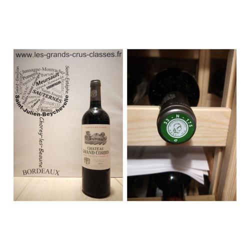 Château Grand Corbin 2015 - Saint-Emilion Grand Cru - Grand Cru Classé - 1 X 75 Cl - Rouge