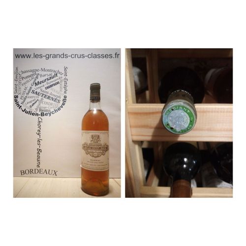 Château Coutet 1980 - Barsac - 1er Grand Cru Classé - 1 X 75 Cl - Liquoreux