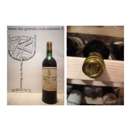 Château Pichon Longueville Comtesse De Lalande 1979 - Pauillac - 2ème Grand Cru Classé - 1 X 75 Cl - Rouge