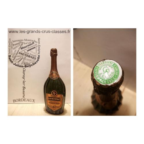 Mumm - Cuvée René Lalou 1982 - Champagne - 1 X 75 Cl - Blanc Effervescent