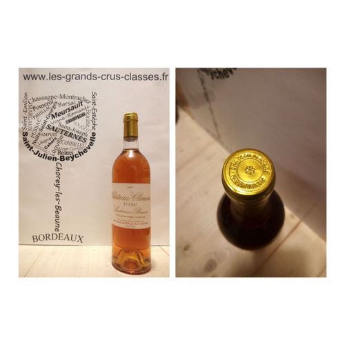Château Climens 1988 - Barsac - 1er Grand Cru Classé - 1 X 75 Cl - Liquoreux