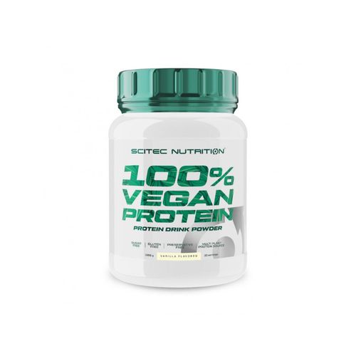 100% Vegan Protein (1kg)|Vanille|Protéines Végétales|Scitec Nutrition 
