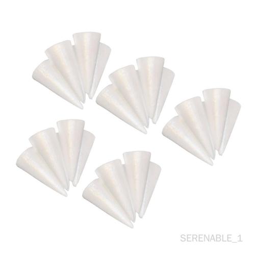 25pcs 150mm Creative Cone Modélisation Polystyrène Polystyrène Matériel Diy